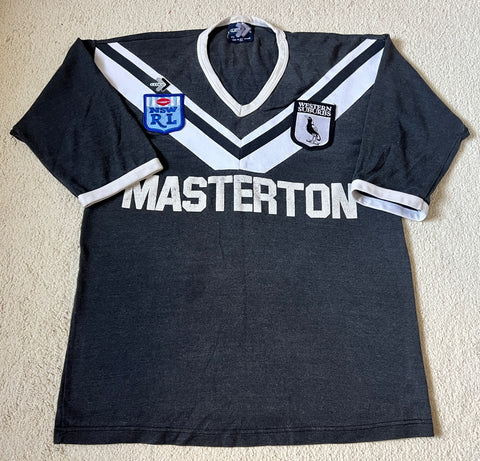 1980s Western Suburbs Magpies Jersey - L