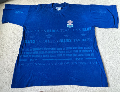 1990s NSW Blues Tee Jersey - 2XL
