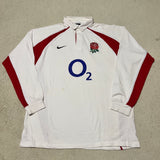 2005 England Home Jersey - XL