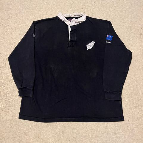 1990s All Blacks / NZ Supporters Jersey - XL