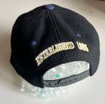 1990s SQ Crushers Blues Full Boar Wool Blend Cap