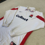 1999 England Home Jersey - L