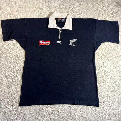 1994 All Blacks Steinlager Home Jersey - M