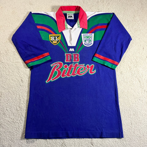 1996 Auckland Warriors Jersey - M (Cotton)