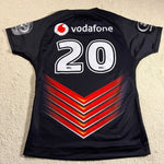 2020 NZ Warriors SG Ball Cup Away Jersey (#20) - XL