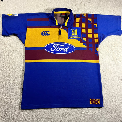 1997 Otago Highlanders Temex Jersey - L