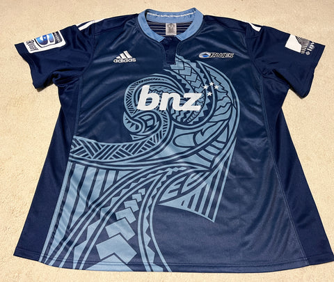 2015 Auckland Blues Home Jersey - 3XL