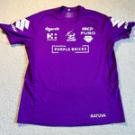 2018* Melbourne Storm Gym Tee - L (Player Issue - Junior Ratuva)