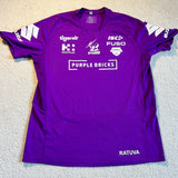 2018* Melbourne Storm Gym Tee - L (Player Issue - Junior Ratuva)