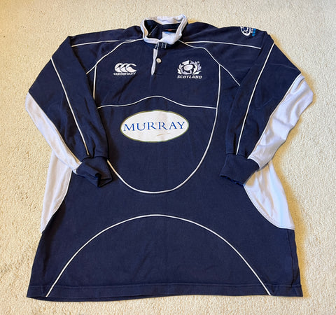 2007 Scotland Home Jersey - L