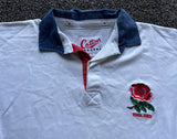 1991 England Home Jersey - L