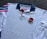 1991 England Home Jersey - L