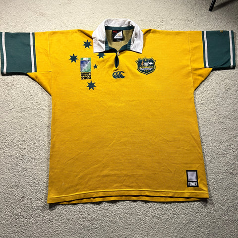 2003 Wallabies RWC Jersey - XL (Temex)
