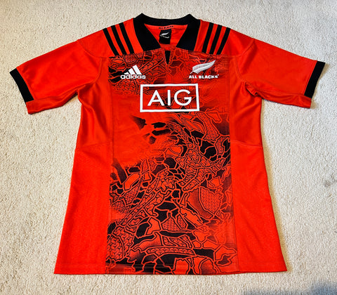 2017 All Blacks Territory Training Jersey - L (Lions Series)