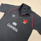 Wales Guinness Cotton Traders Black Polo - M - photo 4
