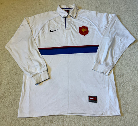 2001 France Away Jersey - M