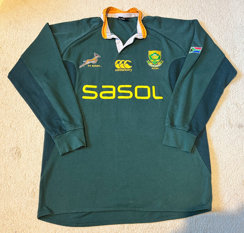 2008 Springboks Home Jersey - M