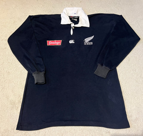 1994 All Blacks Steinlager Home Jersey - M