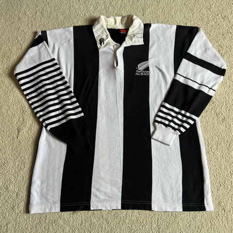 1990s All Blacks "Ugly" Training Jersey - L