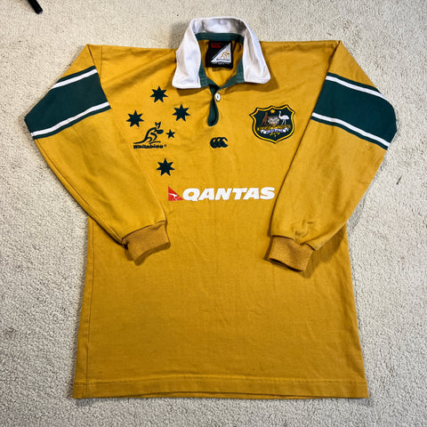 2004 Wallabies Home Jersey - Boys 14 / S