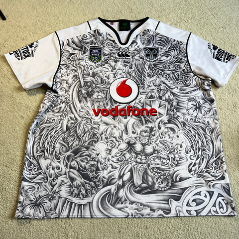 2016 NZ Warriors Nines Jersey - 4XL