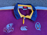 2004 Queensland Reds Match-Worn #17 Trial Jersey - 2XL