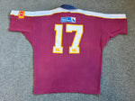 2004 Queensland Reds Match-Worn #17 Trial Jersey - 2XL