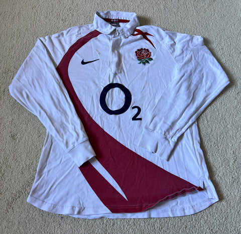 2008 England Home Jersey - M