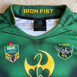 2017 Canberra Raiders Marvel Jersey - XL/2XL (Iron Fist)