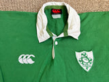 2001 Ireland Home Jersey - XL (L/S)