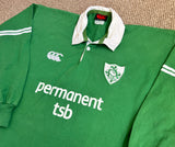 2001 Ireland Home Jersey - XL (L/S)