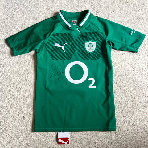2012 Ireland Player's Jersey - L (Signed - O'Gara)