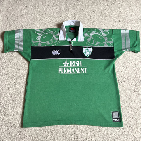 2001 Ireland Training Jersey - XL (Temex)