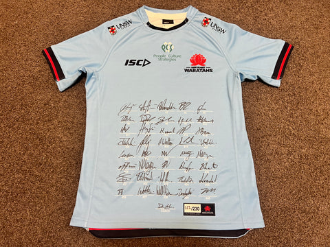 2023 Waratahs Home - L (Fully Signed)