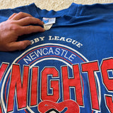 1992* Newcastle Knights Tee - M/L (Full Boar)