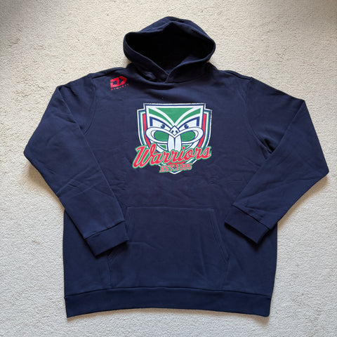 2025 One NZ Warriors Graphic Hoodie (Blue)