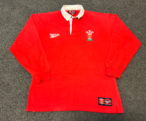 1999 Reebok Wales Jersey - XL