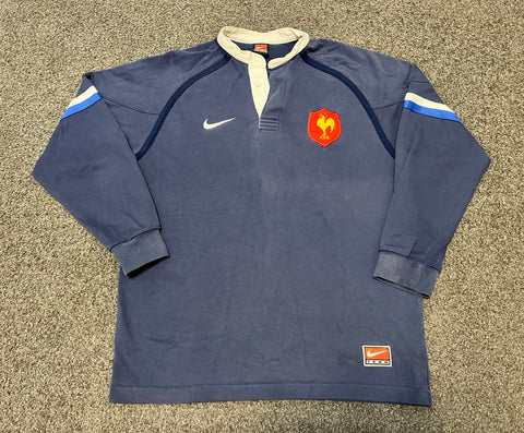 2001/02 France Home Jersey - M