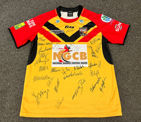 2013 PNG Residents XIII Jersey - L (Fully Signed)