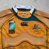 2007 Wallabies RWC Jersey - L (Fully Signed)