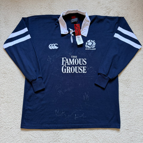 2004 Scotland Jersey - L (BNWT, Signed)