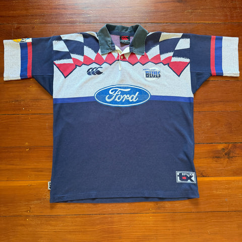 1997 Auckland Blues Temex Jersey - L
