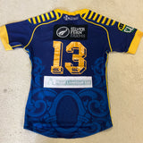 2013 Otago Player Issue Jersey back #13