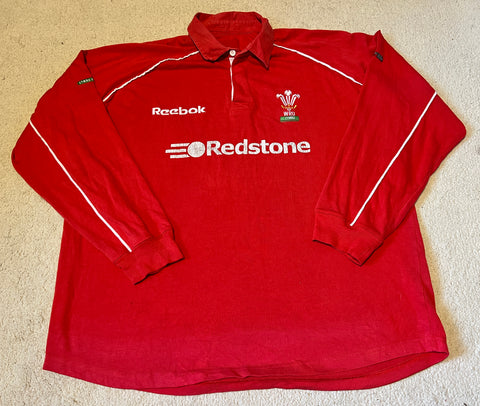 2001 Wales Home Jersey - XL