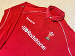 2001 Wales Home Jersey - L