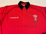 2002 Wales Home Jersey - M