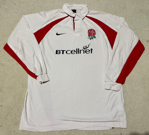 2000 England Home Jersey - L