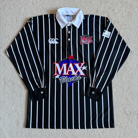 2000 Max Blacks Cricket Shirt - L/XL (All Blacks)