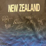 2015 Black Caps Cricket World Cup Jersey - L (Signed) - photo 4