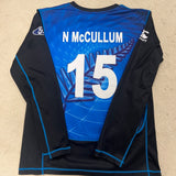 2015 Black Caps Cricket World Cup Jersey - L (Signed) - photo 6